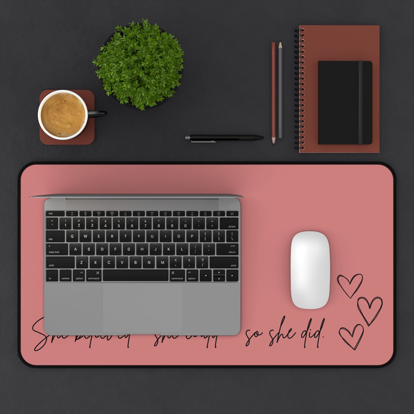 Desk Pad, Mouse Pad, Keyboard Pad, Desk Mat, Desk Accessories, Office Accessories, Woman Gift, Gift