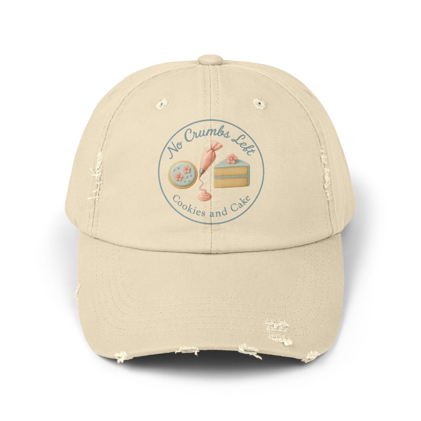 No Crumbs Left Distressed Hat