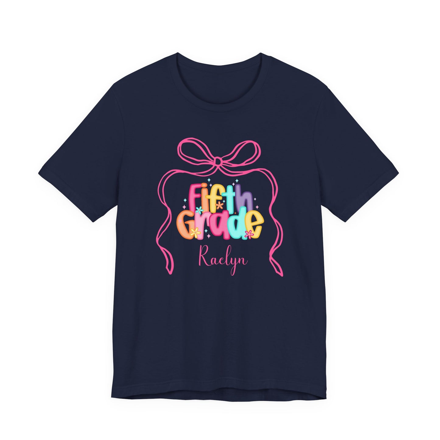 Adult Personalized Fifth Grade Shirt