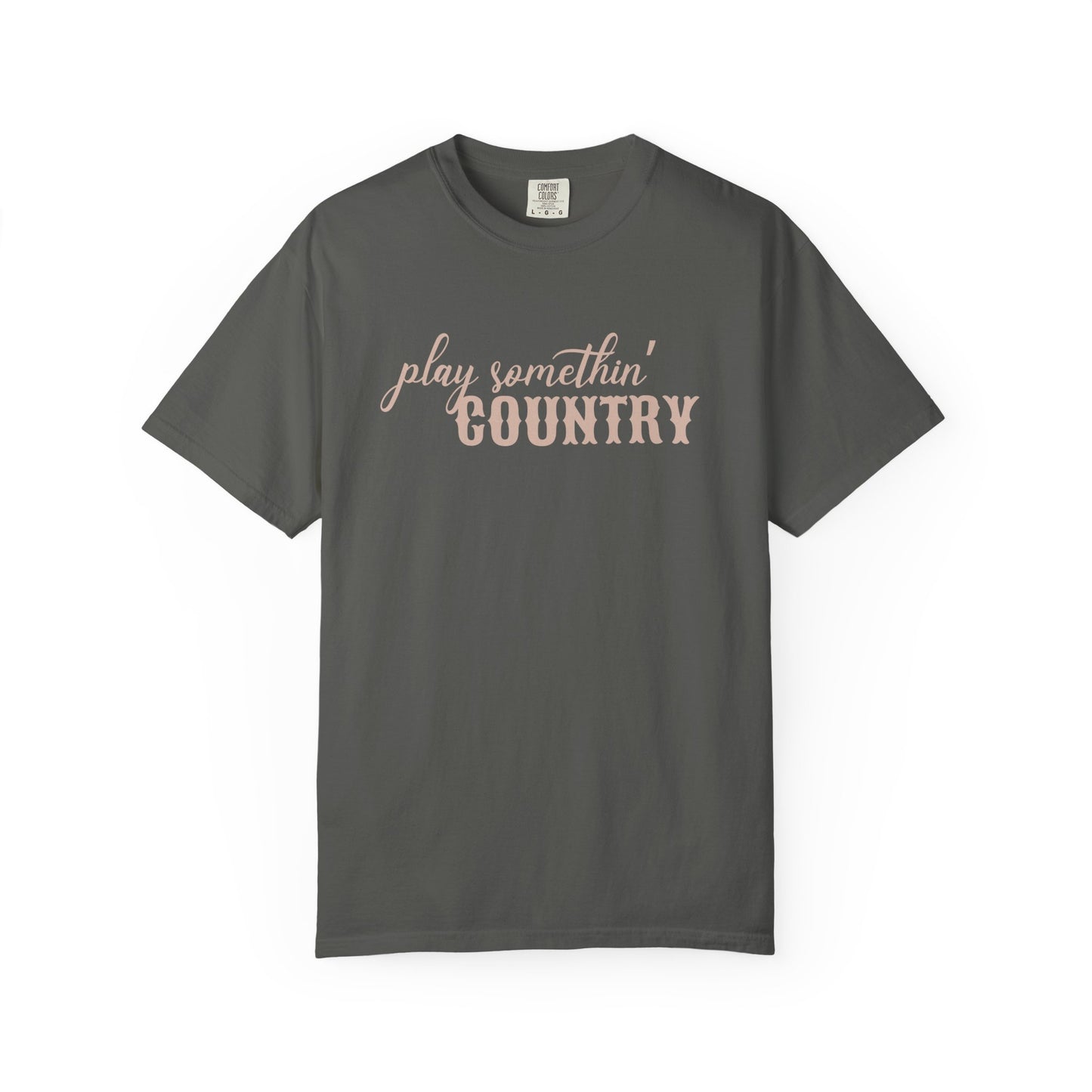 Play Something Country Comfort Colors Shirt, Country Music Concert Tee, Country Girl Shirt, Cowgirl Summer Music Festival