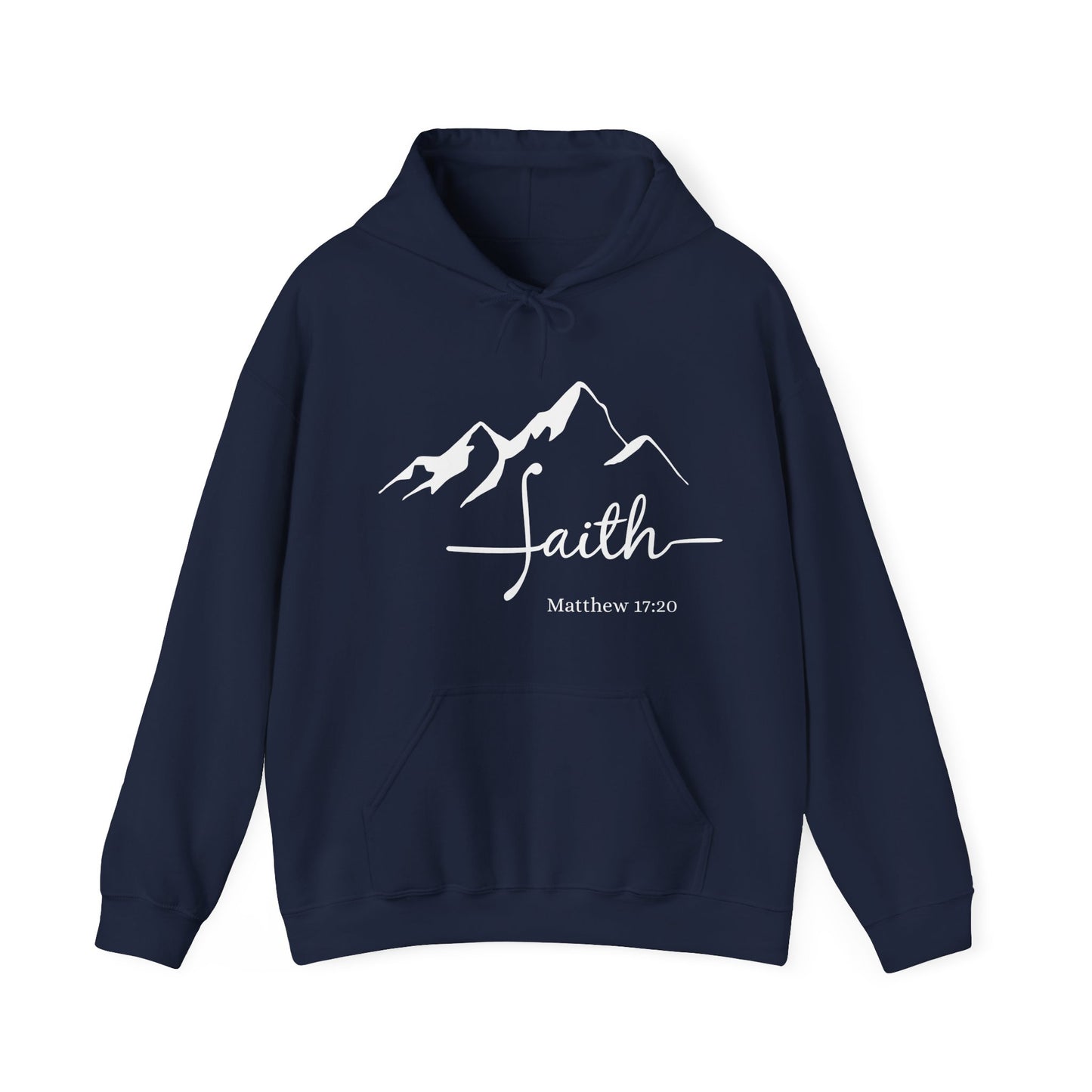Faith Hoodie, Christian Sweatshirt, Faith of Mustard Seed, Religious hoodie Religious Sweatshirt, Have Faith Sweatshirt Matthew 17:20