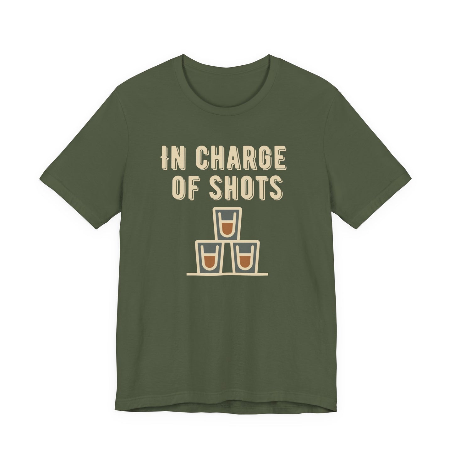 In Charge of Shots Birthday Party Group Shirts, Birthday Crew Shirts, Funny Birthday shirts, Girls Trip Shirts for Birthday