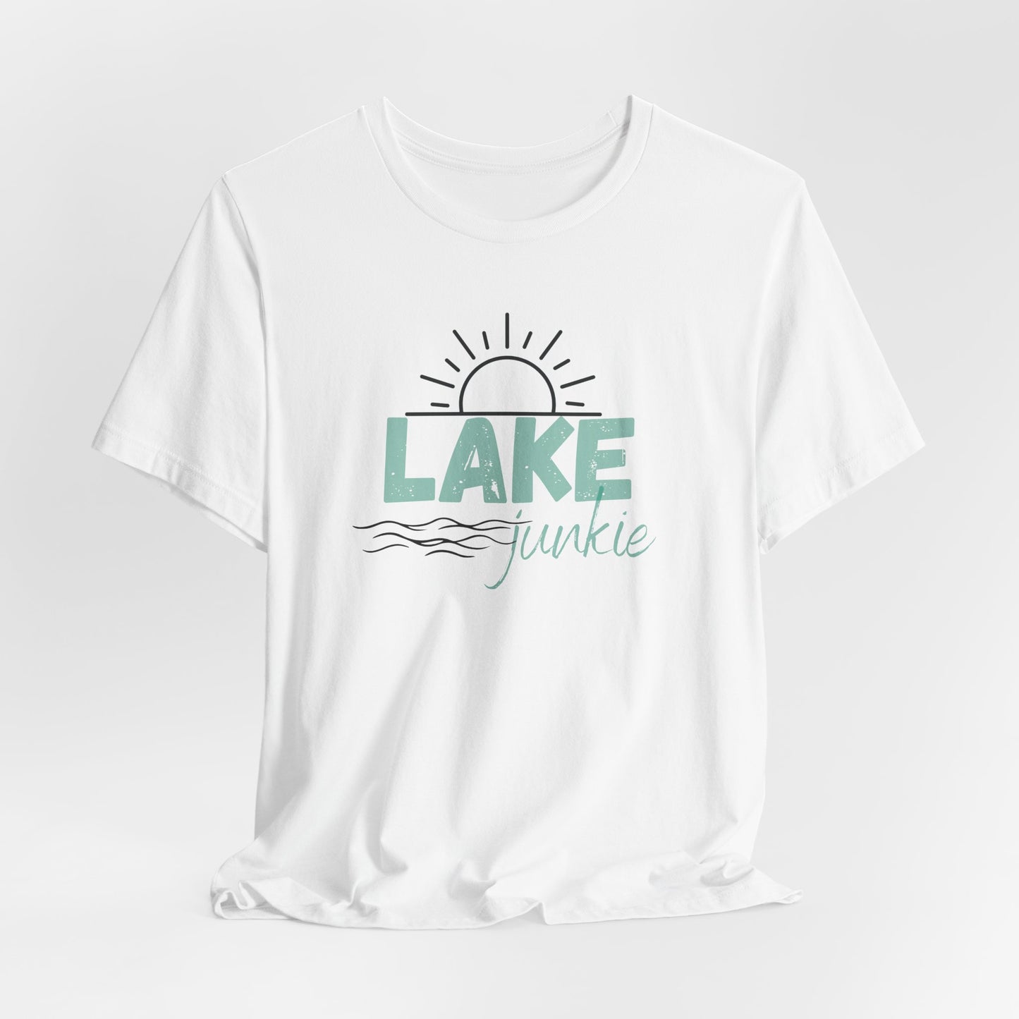 Lake Junkie Shirt Summer Boating tshirt Lime Cream Love Lake Life Shirt, Lake Vibes Shirt, Lake Weekend Gift for Lake Lover Lake Party Shirt