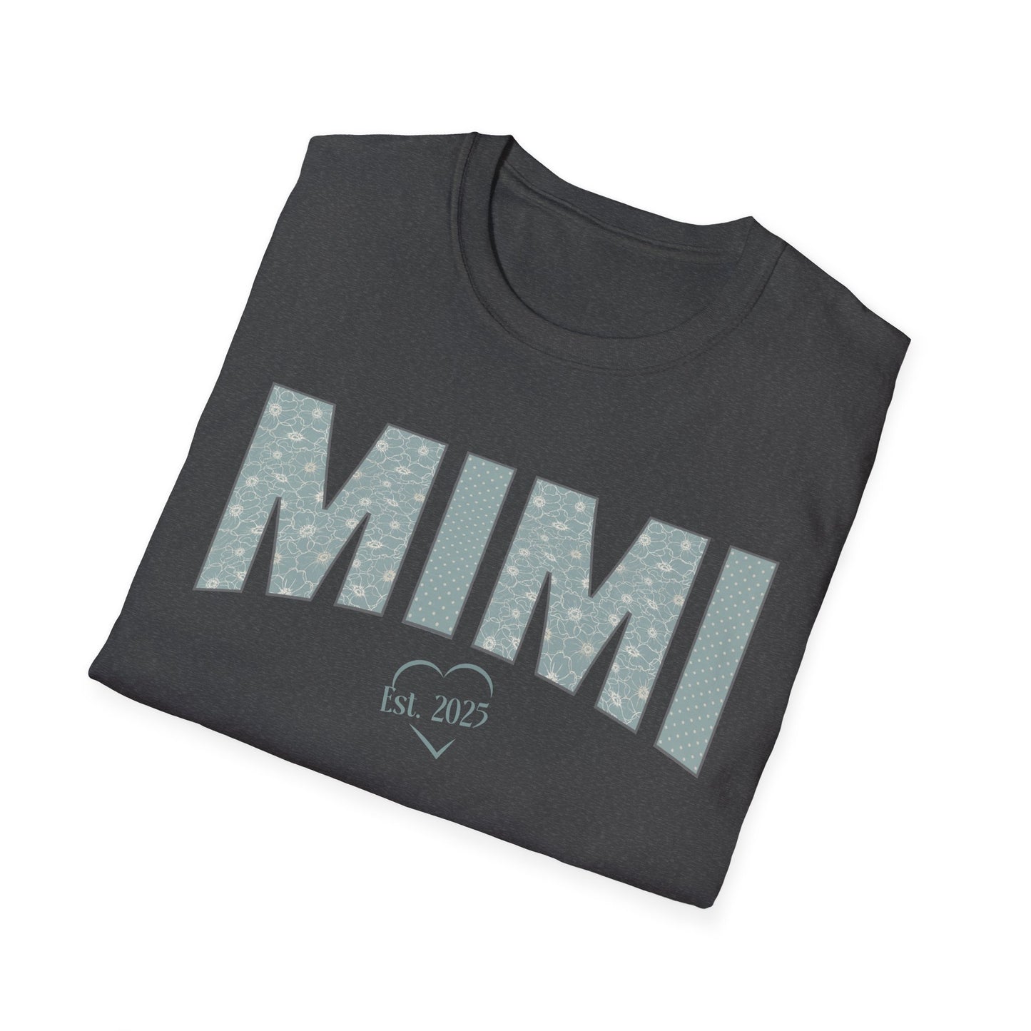 Custom Mimi Shirt, Custom Mimi Est Floral Tee, Birthday Gift for Mimi, Gift For Mom, Gifts for Women, Gift from Grandkids