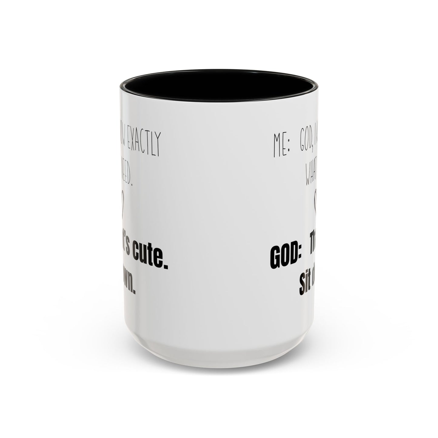 Me and God Mug, Funny Christian Mug, Gift for Christian Woman, Bible Study Mug, Christian Gift for Friend, Girlfriend Gift