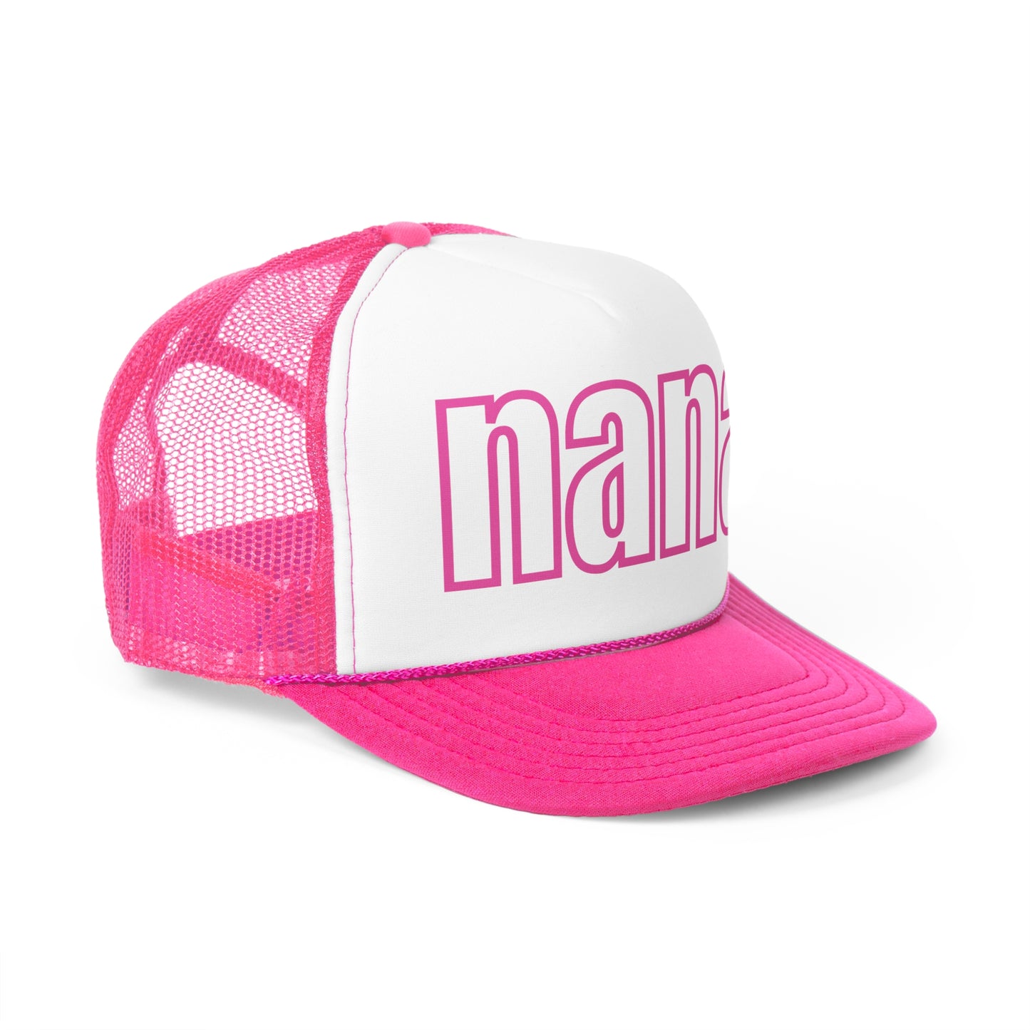 Custom Nana Trucker Hat,  Gift for Mimi Gift for Gigi Gift for Nana Mother's Day Gift, Lake Hat, Trucker Hat for Mom