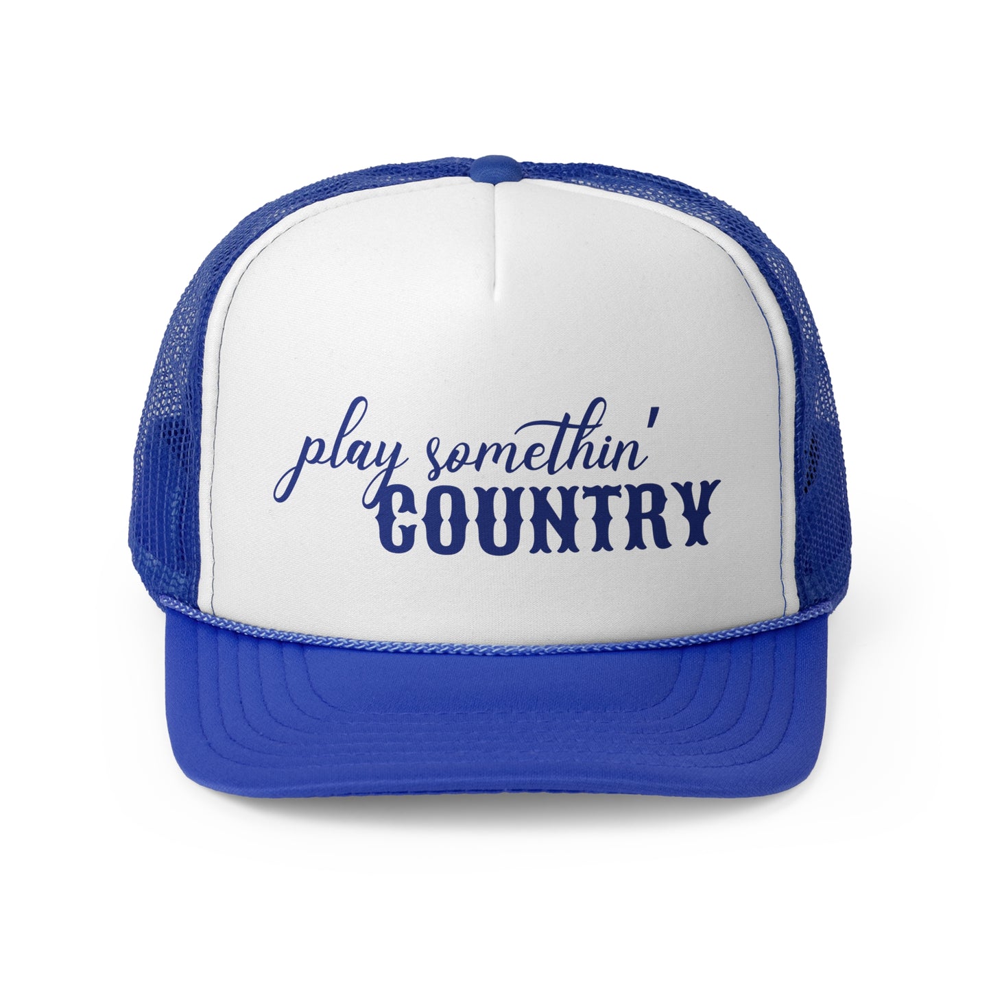 Play Somethin' Country Trucker Hat, Country Music Festival Hat, Weekend Rodeo Hat, Country Concert Trucker Hat, Cowgirl Trucker Hat