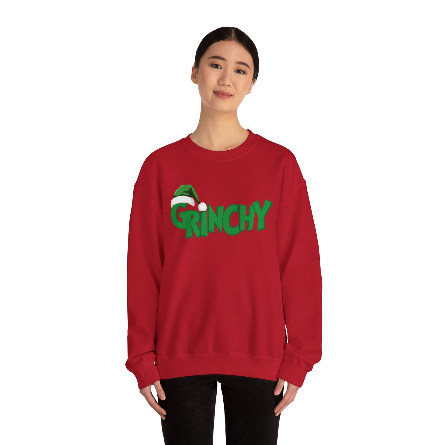 Grinch Sweatshirt, Feeling Grinchy, Christmas Grinch Shirt, Funny Grinch Sweatshirt, Family Christmas Sweatshirt