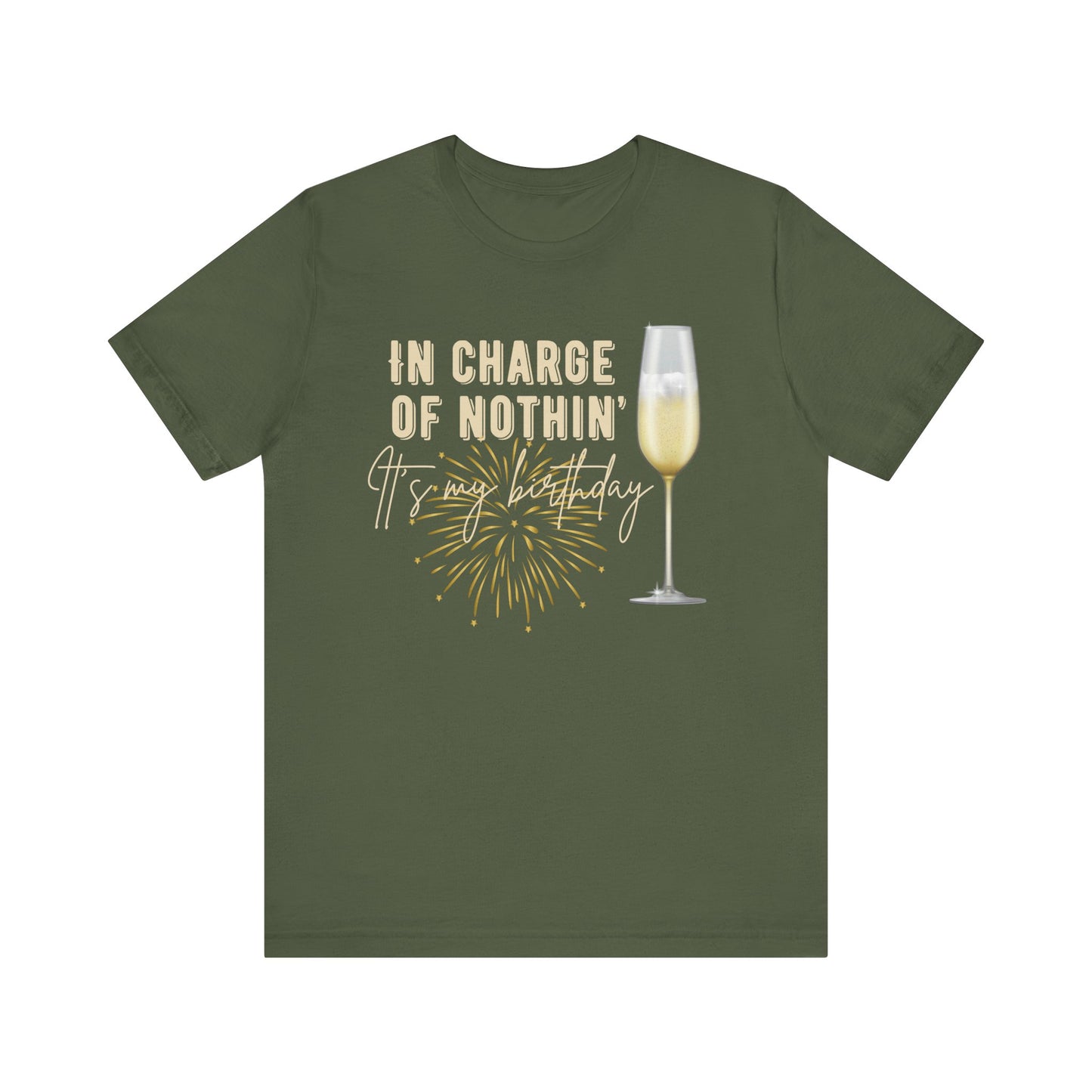 New-In Charge of Nothing Its My Birthday Shirt, Birthday Party Group Shirts, Birthday Crew Shirts, Funny Birthday shirts, Gift for Birthday