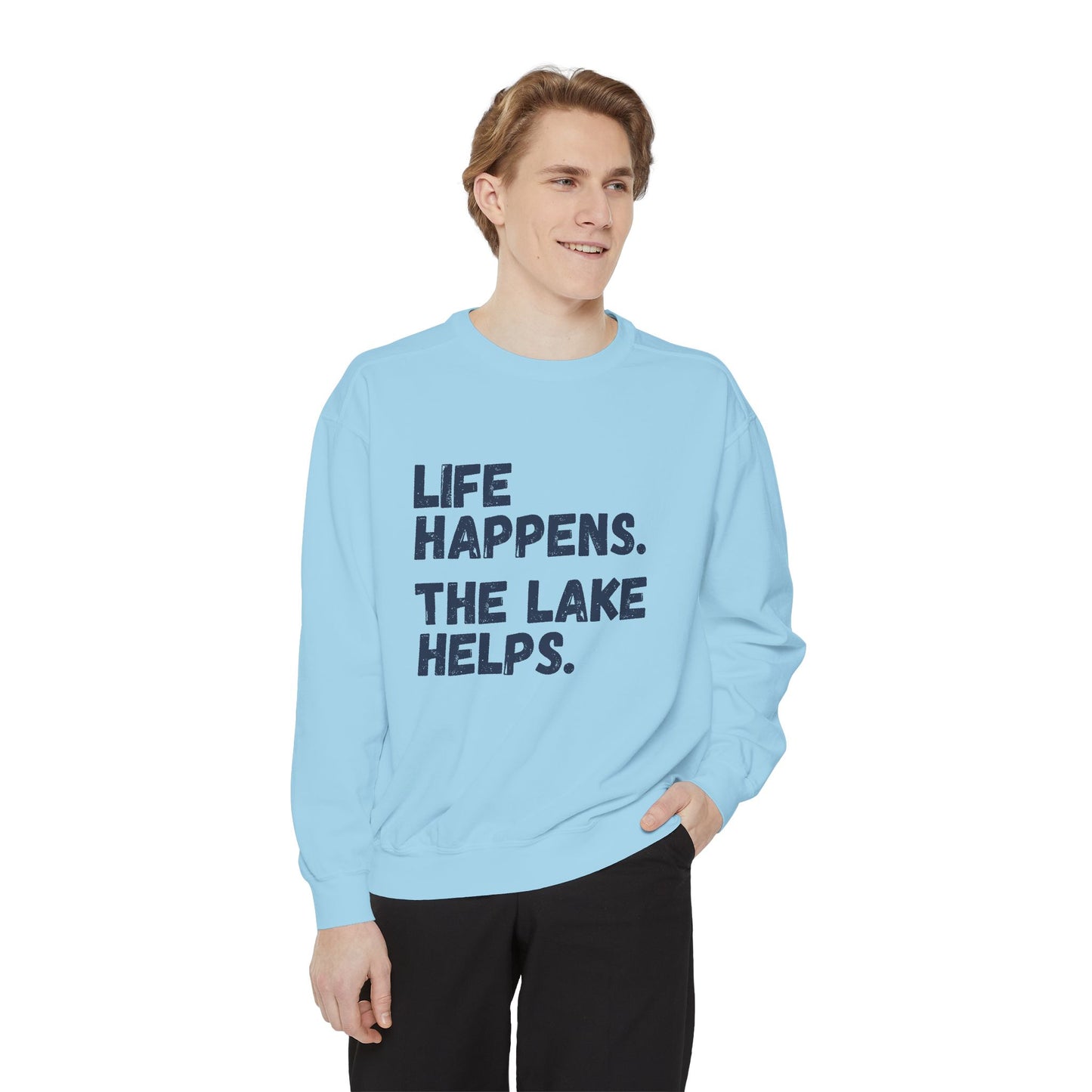 Comfort Colors Summer Lake Sweatshirt, Lake Life, Camping Life, Lake Vibes Shirt, Gift for Her, Vacation Shirt