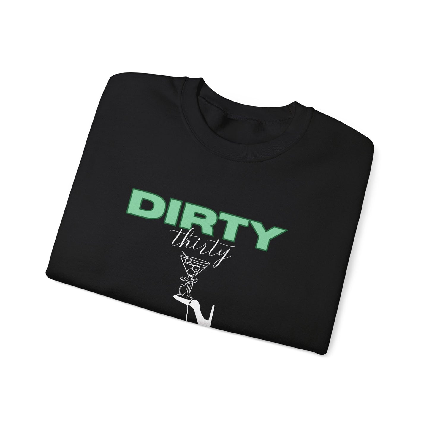 Dirty Thirty Martini 30th Birthday Shirt Gift for 30th Birthday Milestone 1995 Birthday Lime Cream 2025 Color of the Year Gift for Her