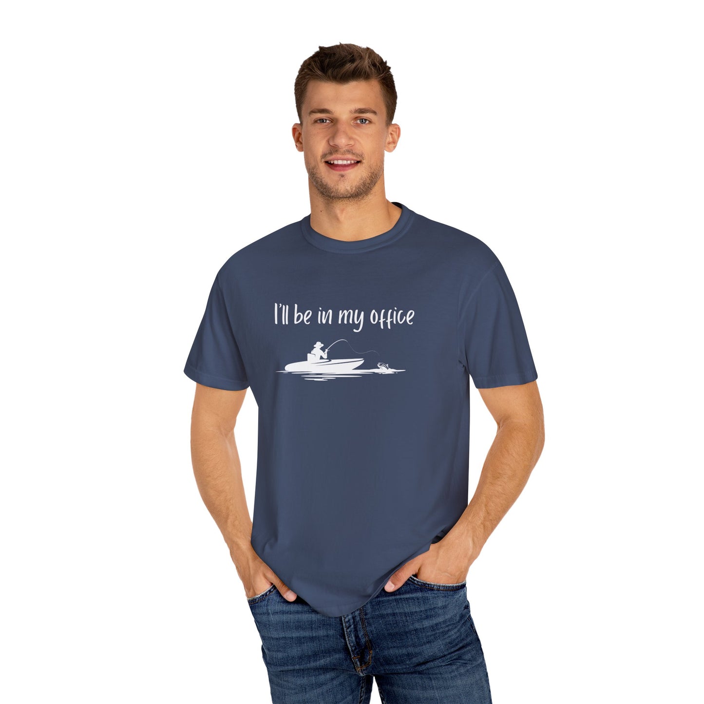 I'll Be In My Office Fishing Shirt, Gift for Him, Dad Birthday Gift, Fishing Retirement Shirt, Funny Retirement Gift for Co-Worker Father's Day Gift