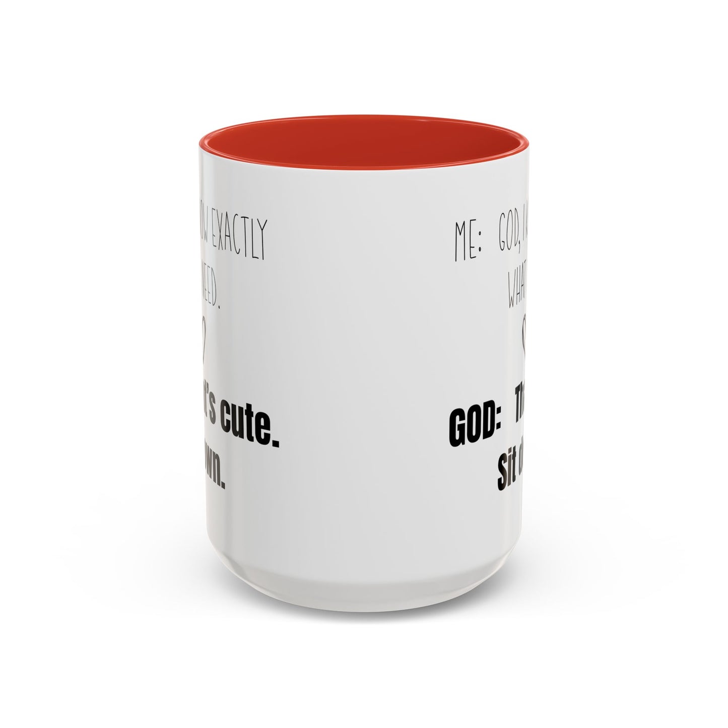 Me and God Mug, Funny Christian Mug, Gift for Christian Woman, Bible Study Mug, Christian Gift for Friend, Girlfriend Gift