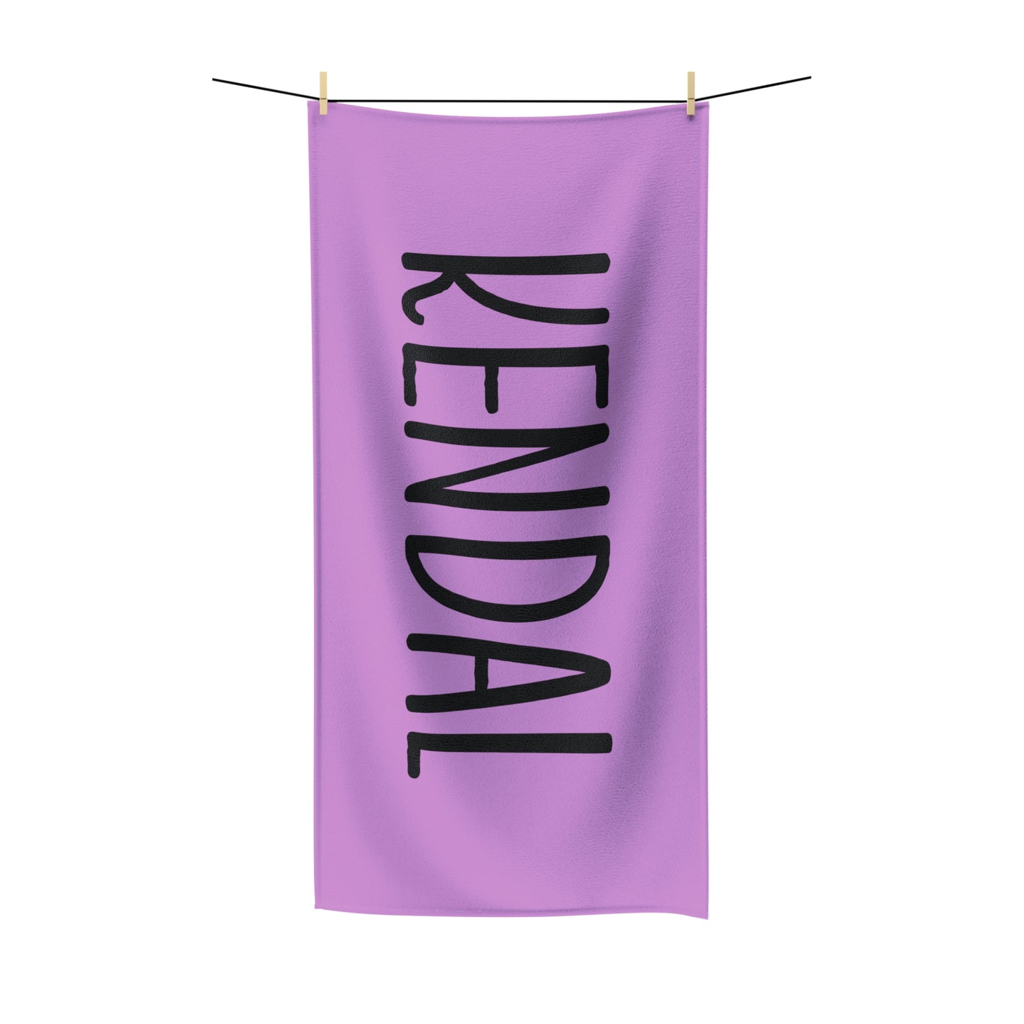 Purple Personalized Beach Towel, Custom Name Pool Towel, Girls Trip and Vacation Towels Gift for Bridesmaids Bachelorette Gift Idea