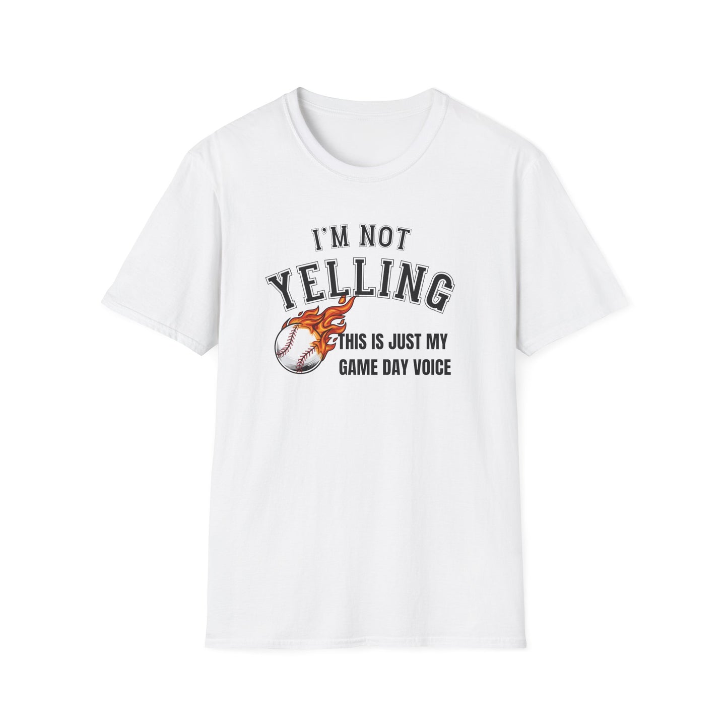 Baseball  I'm Not Yelling64000 tshirt