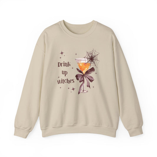 Drink Up Witches Sweatshirt, Halloween Shirts for Women, Matching Halloween Shirts, Halloween Party Shirt, Witches Hoodie