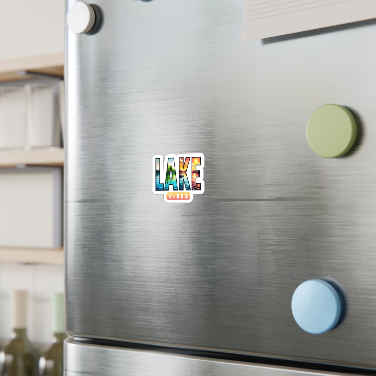 Lake Vibes Sticker | Laptop Sticker | Water Bottle Sticker | Cooler Sticker