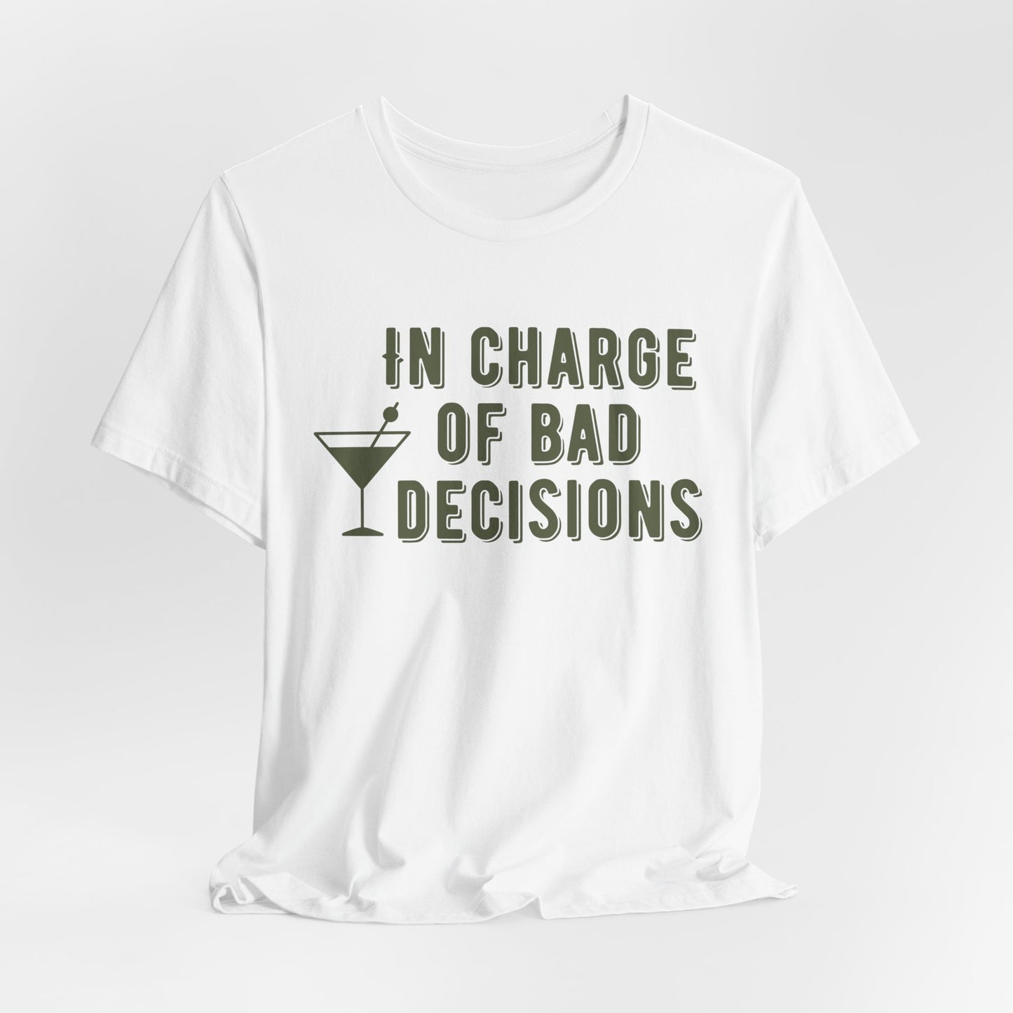 In Charge of Bad Decisions Birthday Party Group Shirts, Birthday Crew Shirts, Funny Birthday shirts, Girls Trip Shirts for Birthday