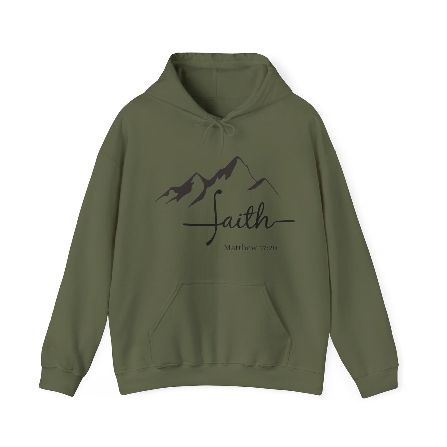 Faith Hoodie, Christian Sweatshirt, Faith of Mustard Seed, Religious hoodie Religious Sweatshirt, Have Faith Sweatshirt Matthew 17:20