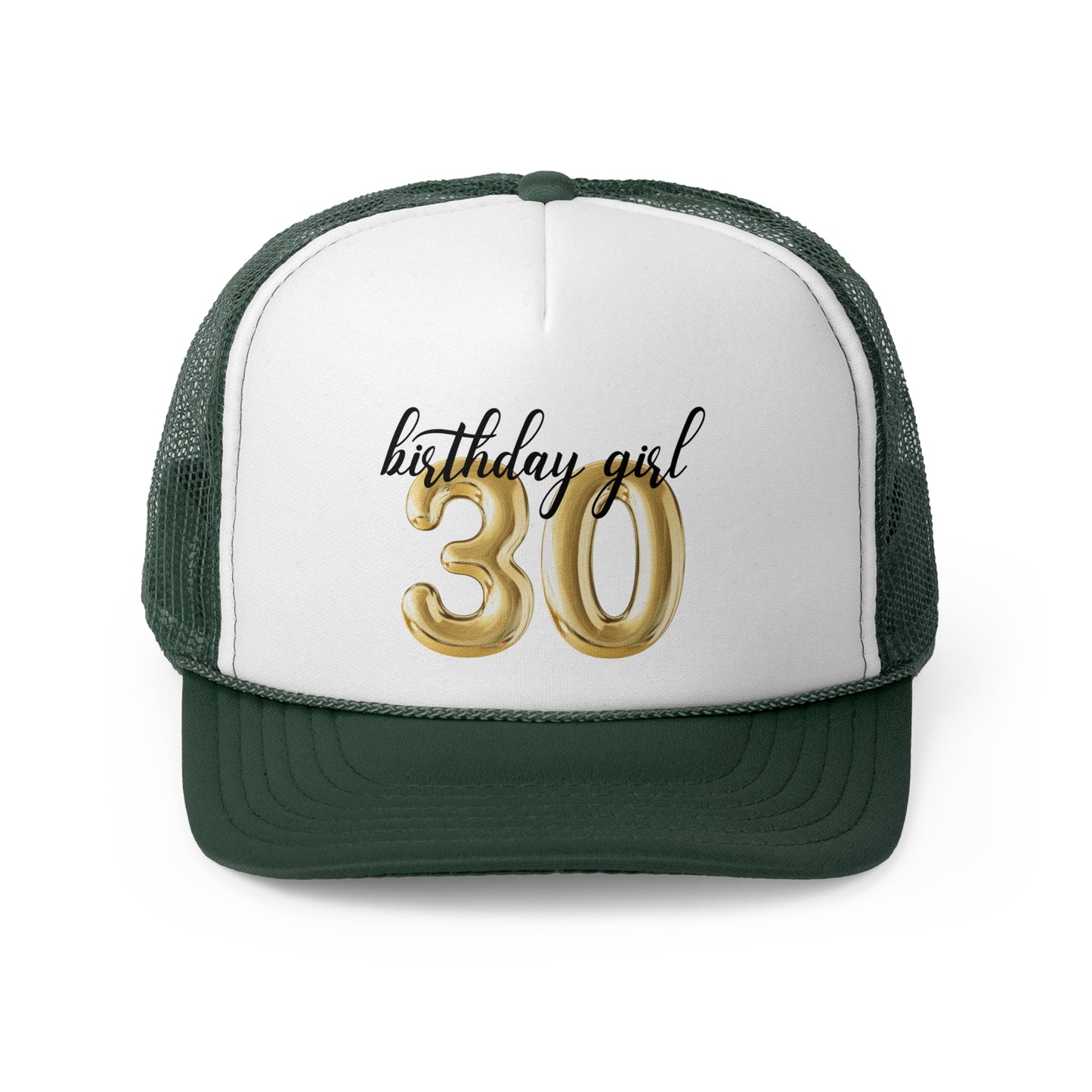 30th Birthday Girl Trucker Hat, 30th Birthday Crew Trucker Hats, Gifts for 30th Birthdaybirth Girls Trip 30th Birthday Group Trucker Hats