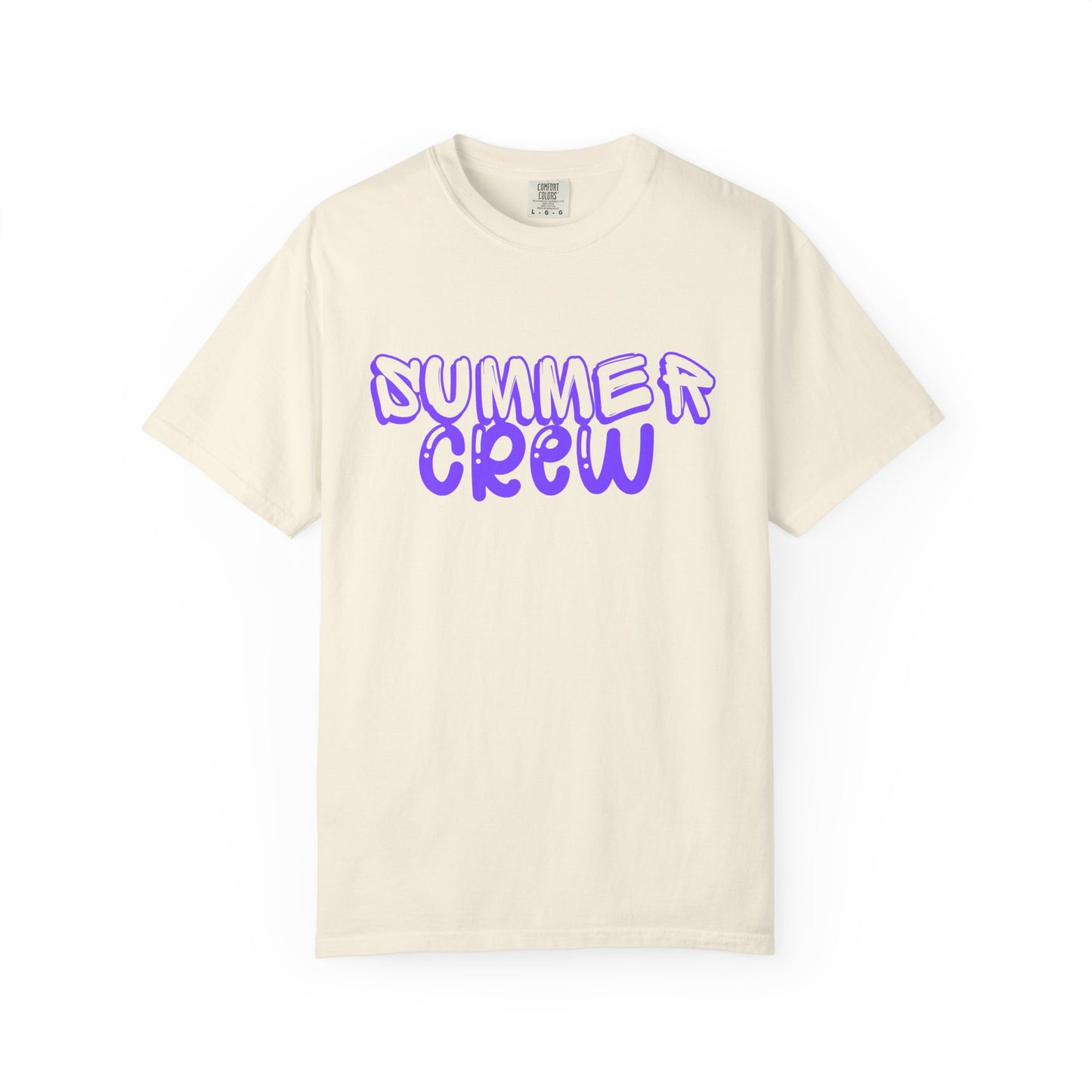 Purple Comfort Colors Summer Crew Shirt