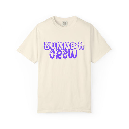 Purple Comfort Colors Summer Crew Shirt