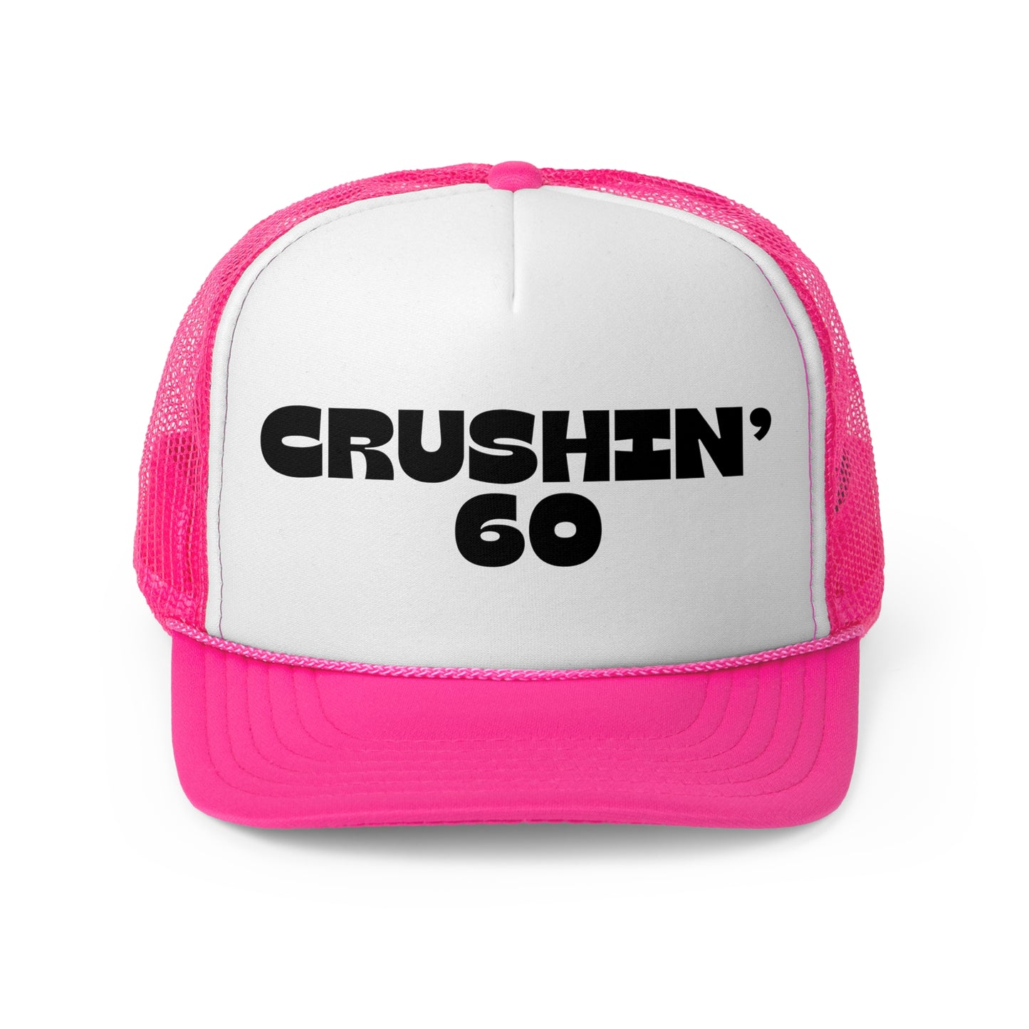 60th Birthday Trucker Hat, Crushing 60 Gift for Mom, 1965 Birthday Party Trucker Hat Best Friend Gift