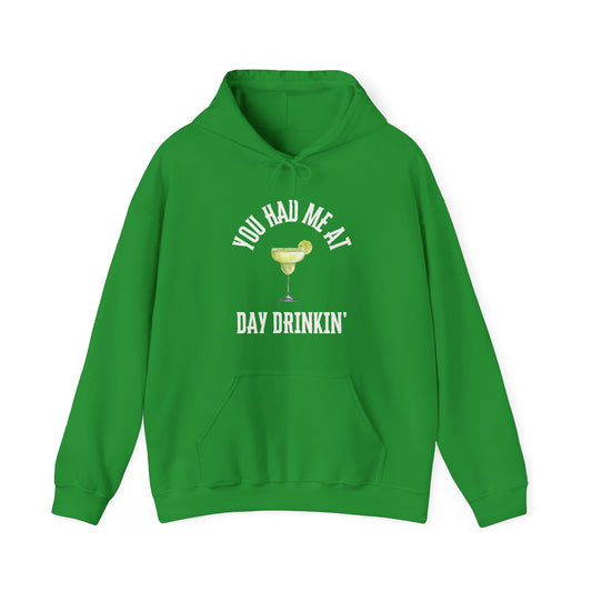 You Had Me at Day Drinking Hoodie, Funny Alcohol Shirt Weekend Vibes Boating Shirt Lake Shirt Gift for Girlfriend Funny Graphic Tee