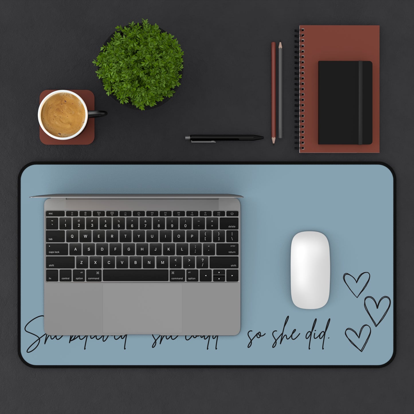 Desk Pad, Mouse Pad, Keyboard Pad, Desk Mat, Desk Accessories, Office Accessories, Woman Gift, Gift