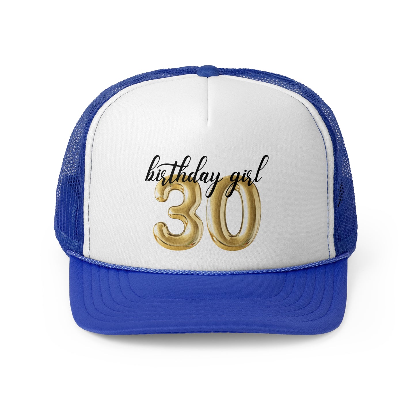 30th Birthday Girl Trucker Hat, 30th Birthday Crew Trucker Hats, Gifts for 30th Birthdaybirth Girls Trip 30th Birthday Group Trucker Hats