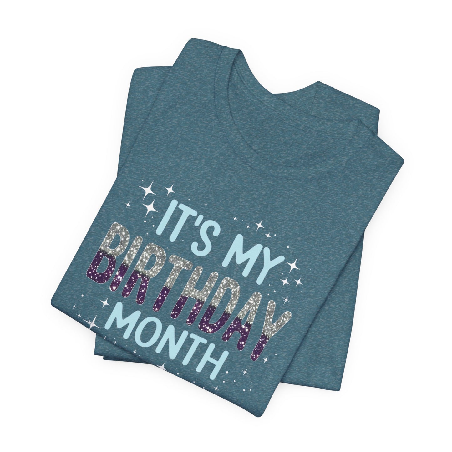 It's My Birthday Month Shirt, Birthday Girl Shirt, Birthday Party Shirt, Funny Birthday Shirt, Birthday Queen Gift for Her Gift for Wife
