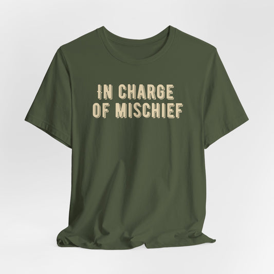 In charge of mischief