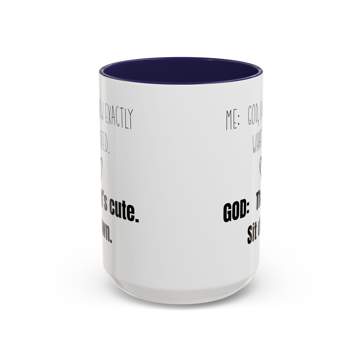 Me and God Mug, Funny Christian Mug, Gift for Christian Woman, Bible Study Mug, Christian Gift for Friend, Girlfriend Gift