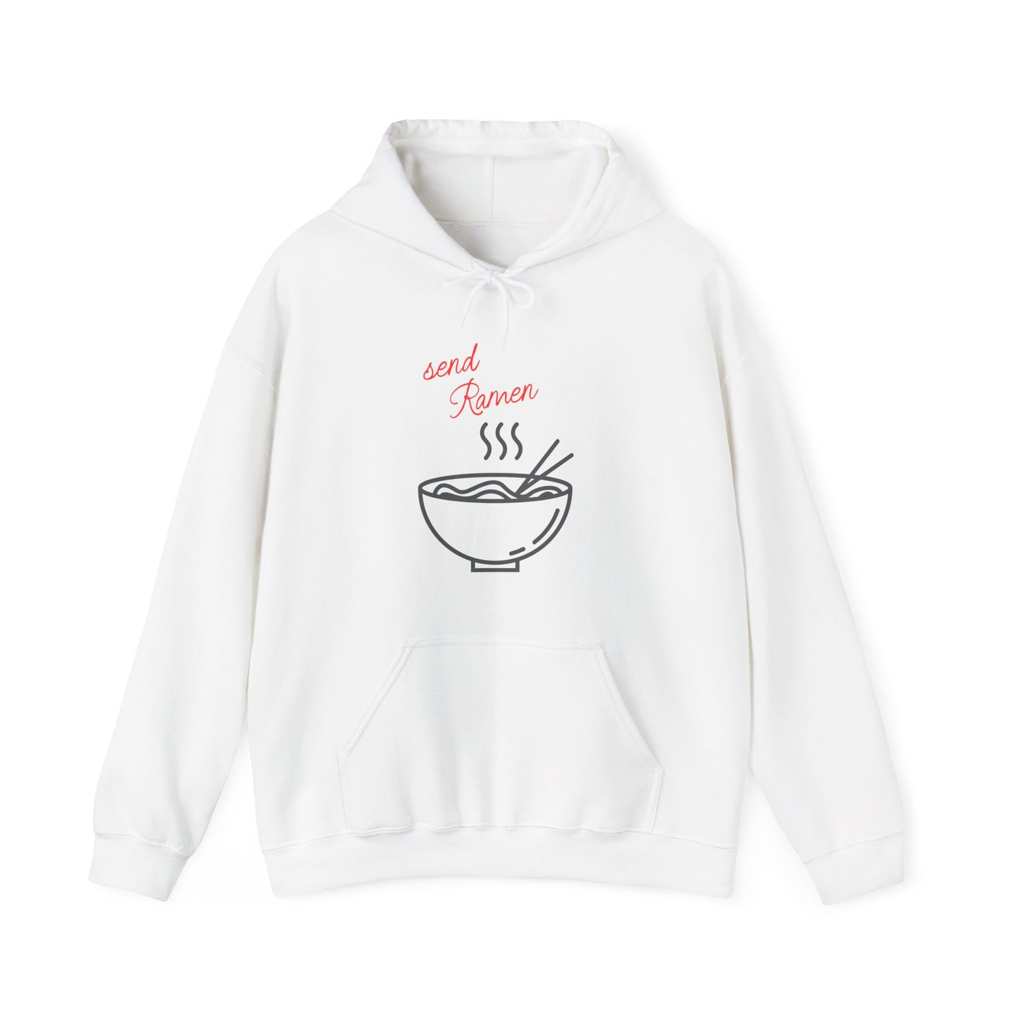 Send Ramen Hoodie, Foodie Sweatshirt, Unisex College Hoodie, Noodles Shirt, Pasta Shirt, Gift for College Student, Gift for Him, Gift for Her