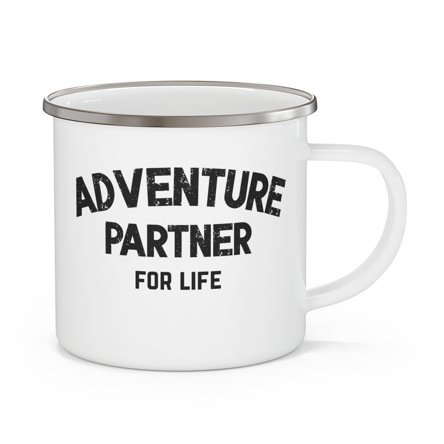 Couples Adventure Camping Mug, Adventure Partner Mug, Gift for Couple, Wedding Gift, Engagement Gift