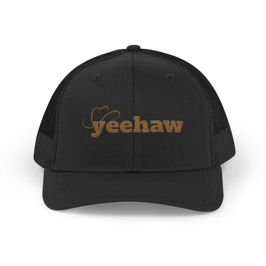 Yeehaw Embroidered Trucker Hat, Western Trucker Hat, Country Concert Trucker Hat, Country Cowgirl