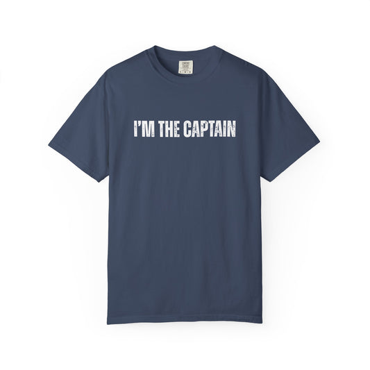 I'm the Captain Anchor Shirt, Gift for Him, Boating Captain Dad Shirt, Mens Fishing Shirt Birthday Gift for Dad, Gift for Husband