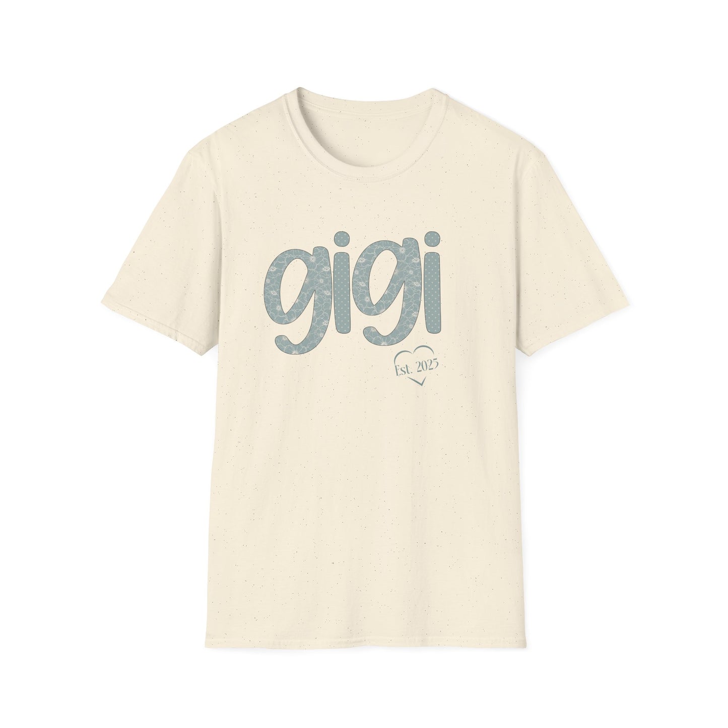 Custom Gigi Est Shirt, Gigi Floral Tee, Birthday Gift for Gigi,  Gift For Mom, Gender Reveal Shirt, Gift from Grandkids, New Gigi Gift