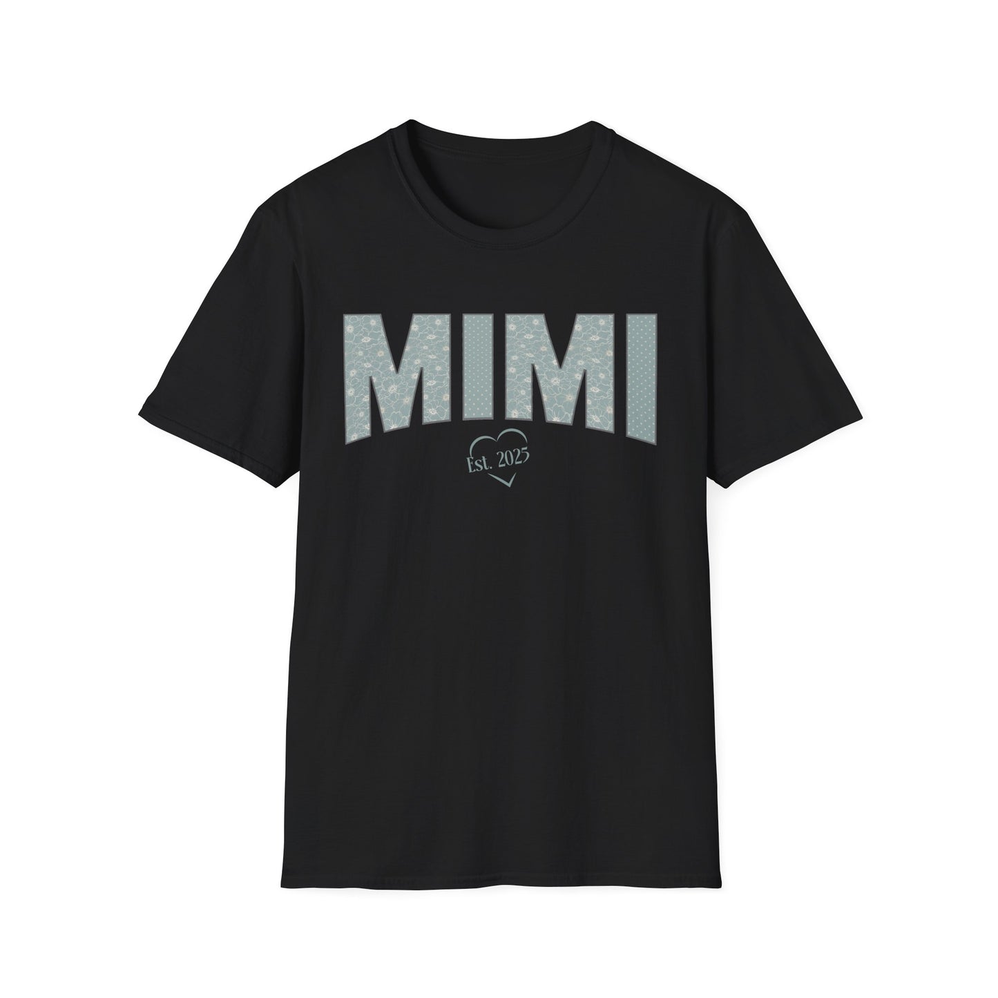 Custom Mimi Shirt, Custom Mimi Est Floral Tee, Birthday Gift for Mimi, Gift For Mom, Gifts for Women, Gift from Grandkids