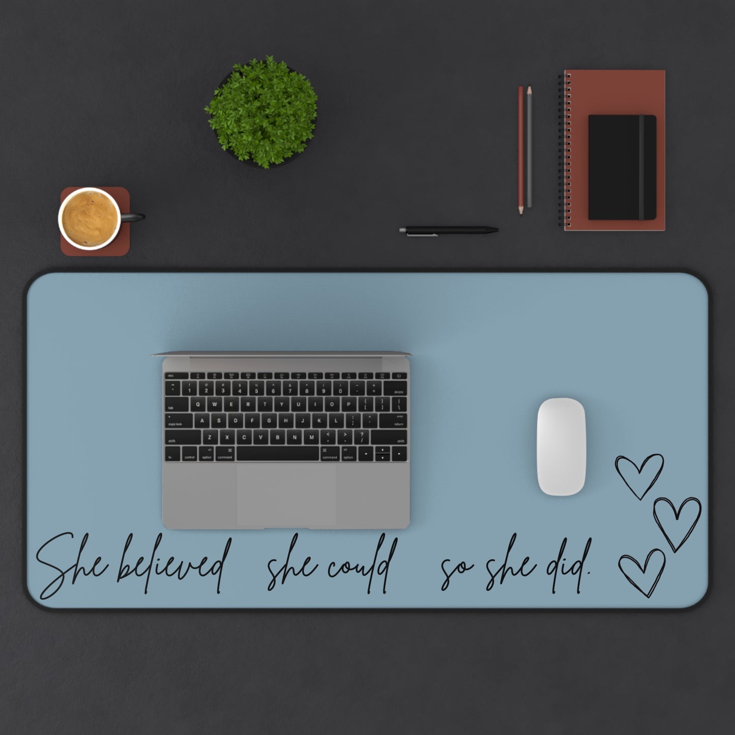 Desk Pad, Mouse Pad, Keyboard Pad, Desk Mat, Desk Accessories, Office Accessories, Woman Gift, Gift