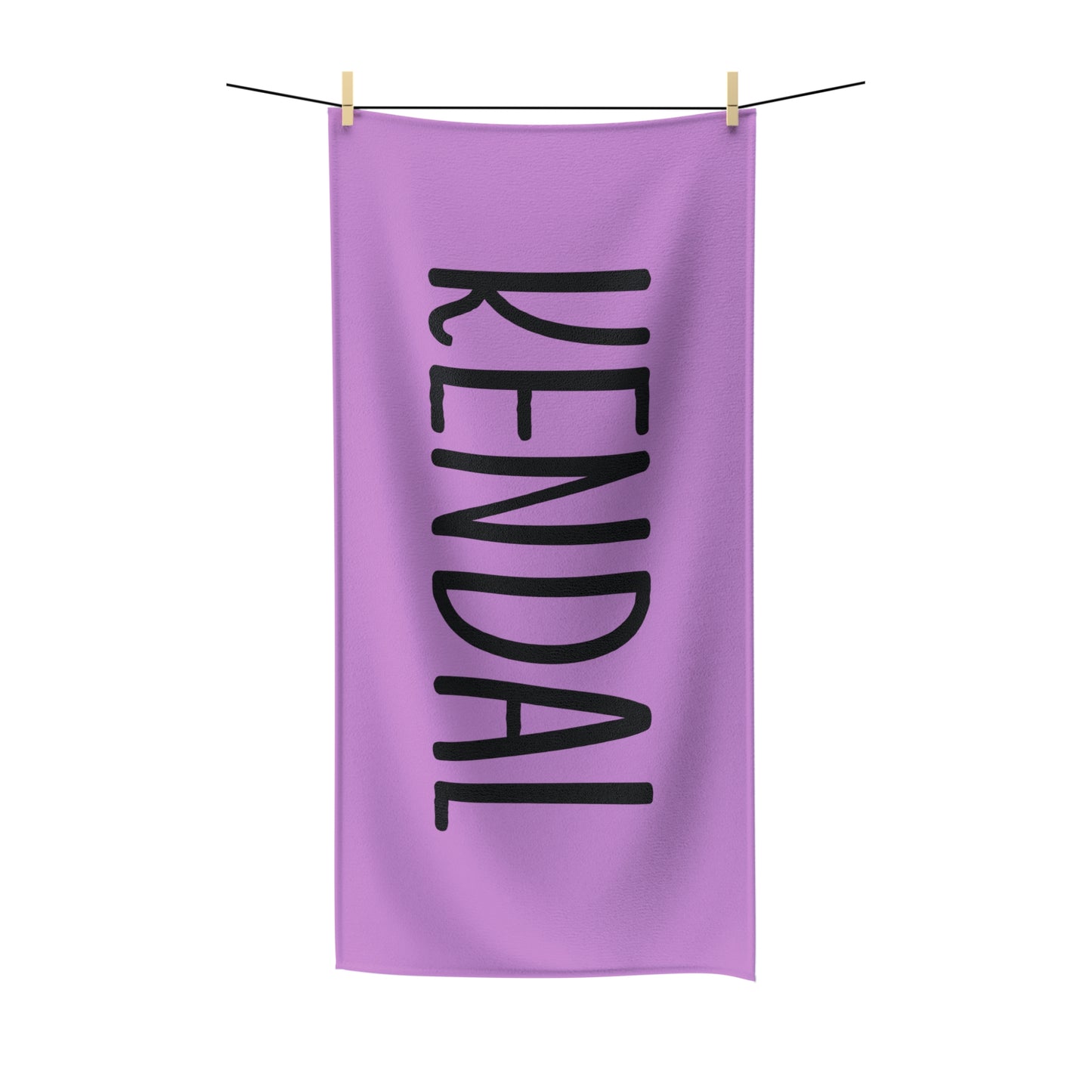 Purple Personalized Beach Towel, Custom Name Pool Towel, Girls Trip and Vacation Towels Gift for Bridesmaids Bachelorette Gift Idea