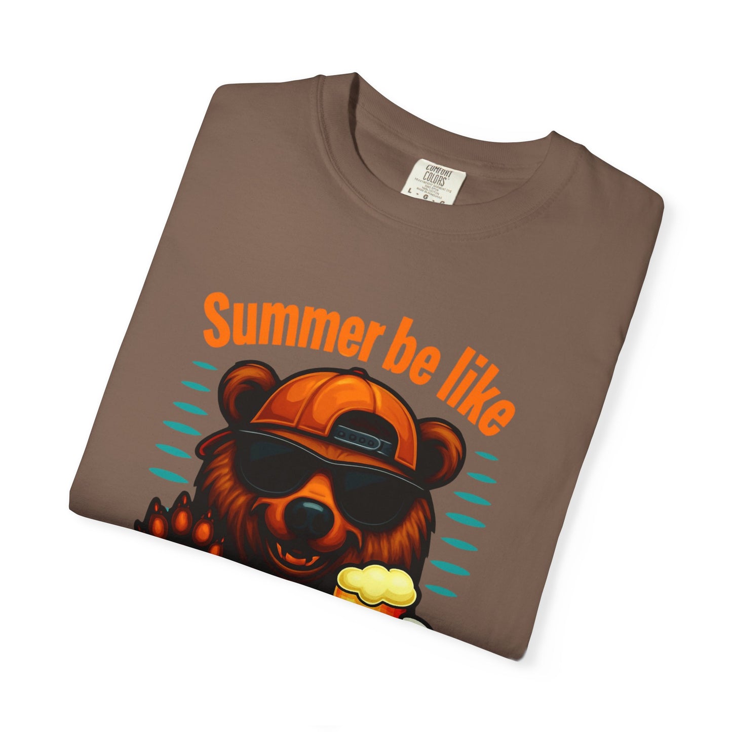 Summer Be Like Bear Shirt, Funny Dad Shirt, Summer Shirt, Mens Boating Shirt, Mens Pool Party Shirt, Camping Shirt, Gift for Him