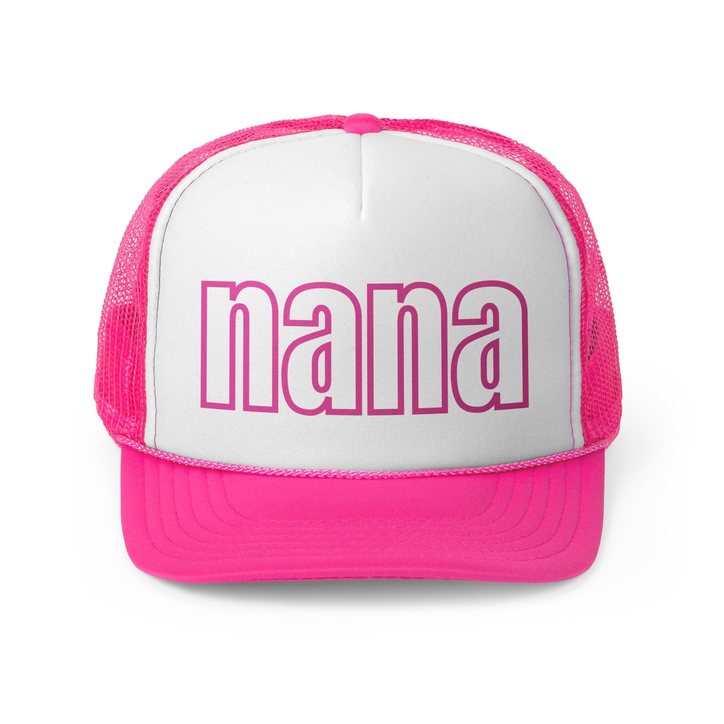 Custom Nana Trucker Hat,  Gift for Mimi Gift for Gigi Gift for Nana Mother's Day Gift, Lake Hat, Trucker Hat for Mom