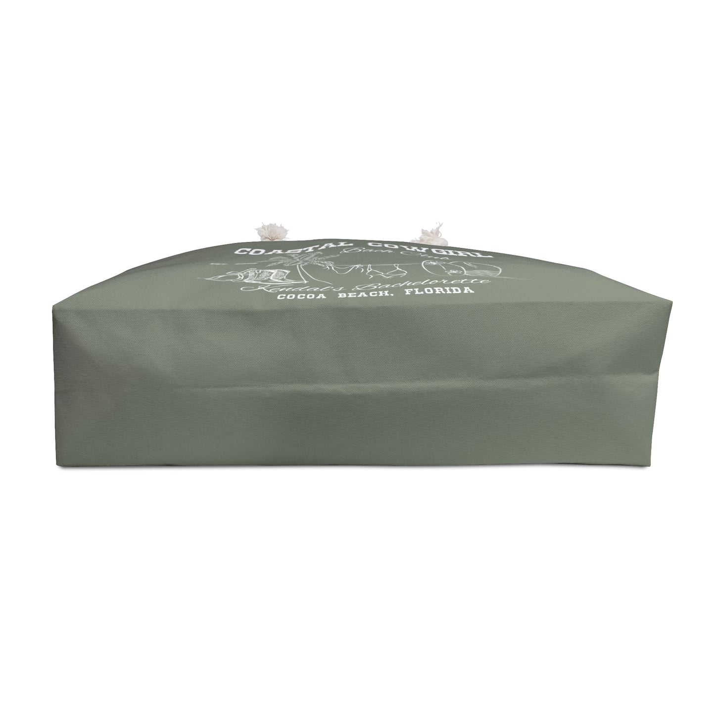 Moss Coastal Cowgirl Bachelorette Weekender Bag