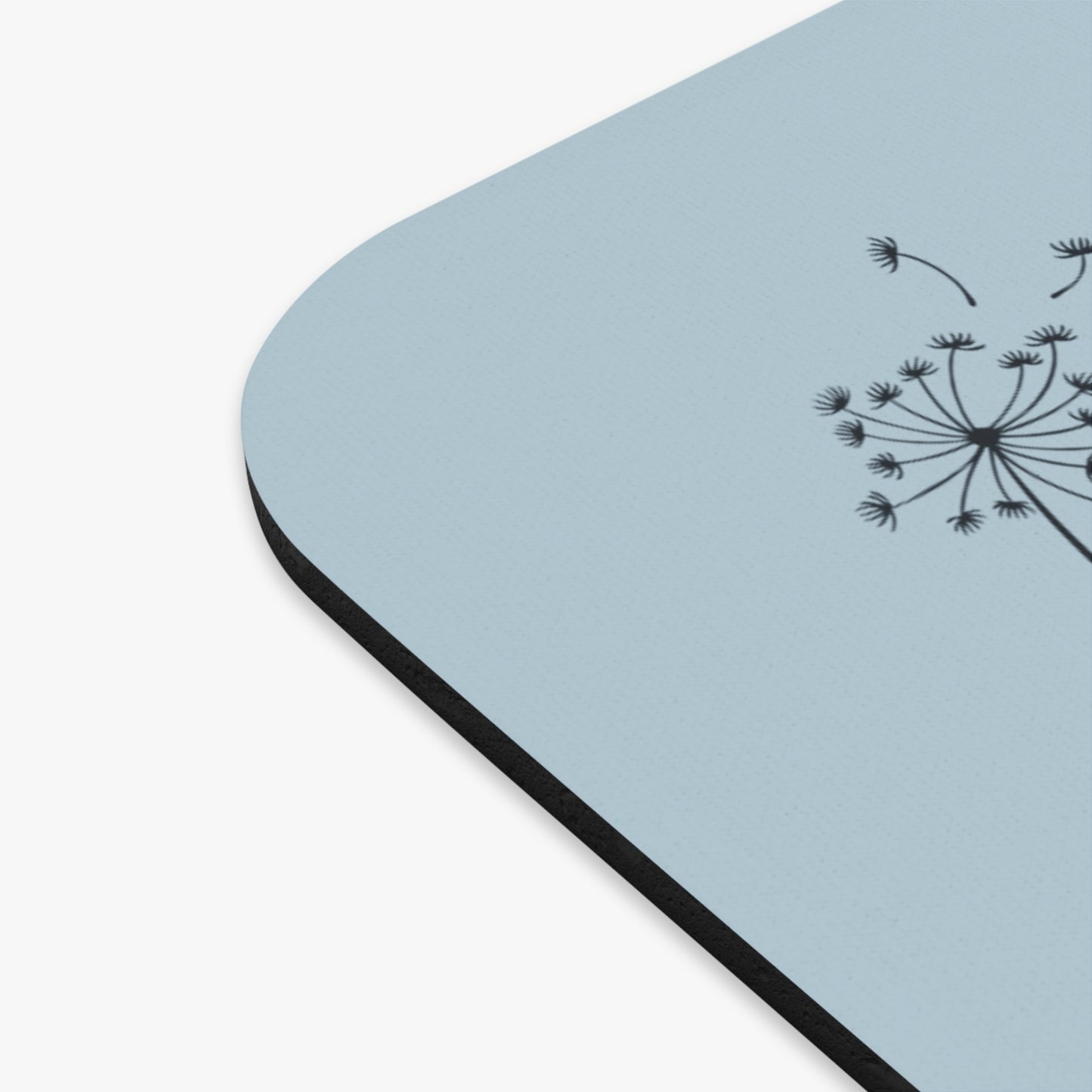 Let them Let me Blue Dandilion mouse pad