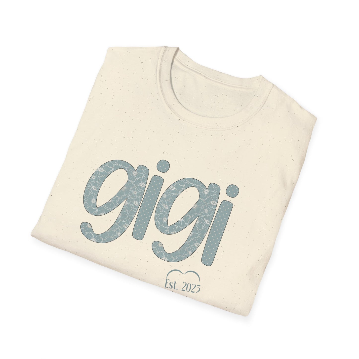 Custom Gigi Est Shirt, Gigi Floral Tee, Birthday Gift for Gigi,  Gift For Mom, Gender Reveal Shirt, Gift from Grandkids, New Gigi Gift