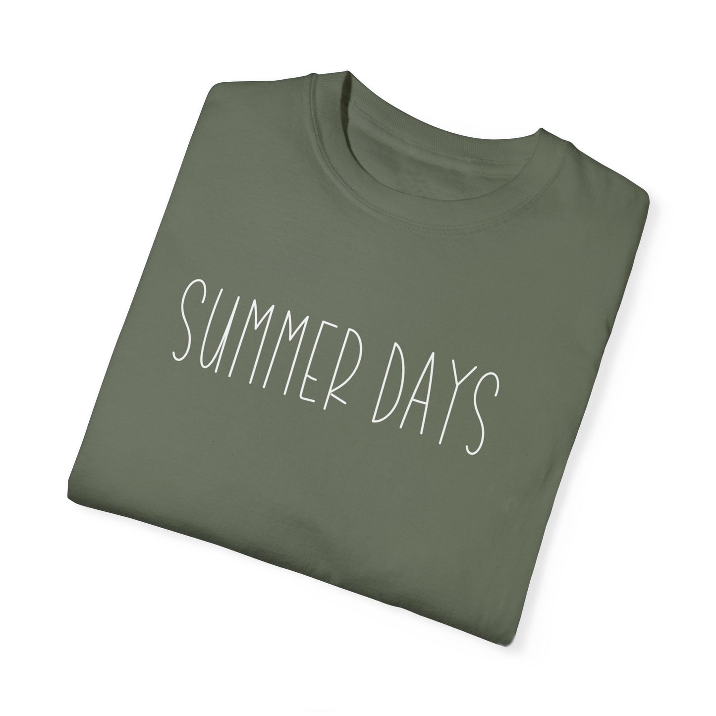 Comfort Colors Summer Days Shirt Beach Shirt Lake Day Shirt Hello Summer Tee Vacation Shirt Summer Vibes