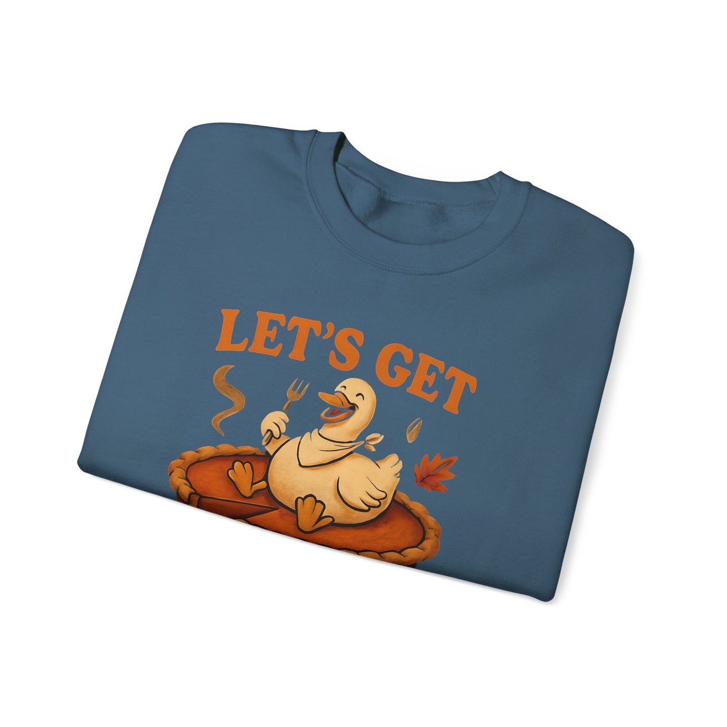 Let's Get Stuffed Sweatshirt, Funny Goose Thanksgiving Sweatshirt, Friendsgiving Shirt, Cozy Fall Sweatshrit, Holiday Sweatshirt