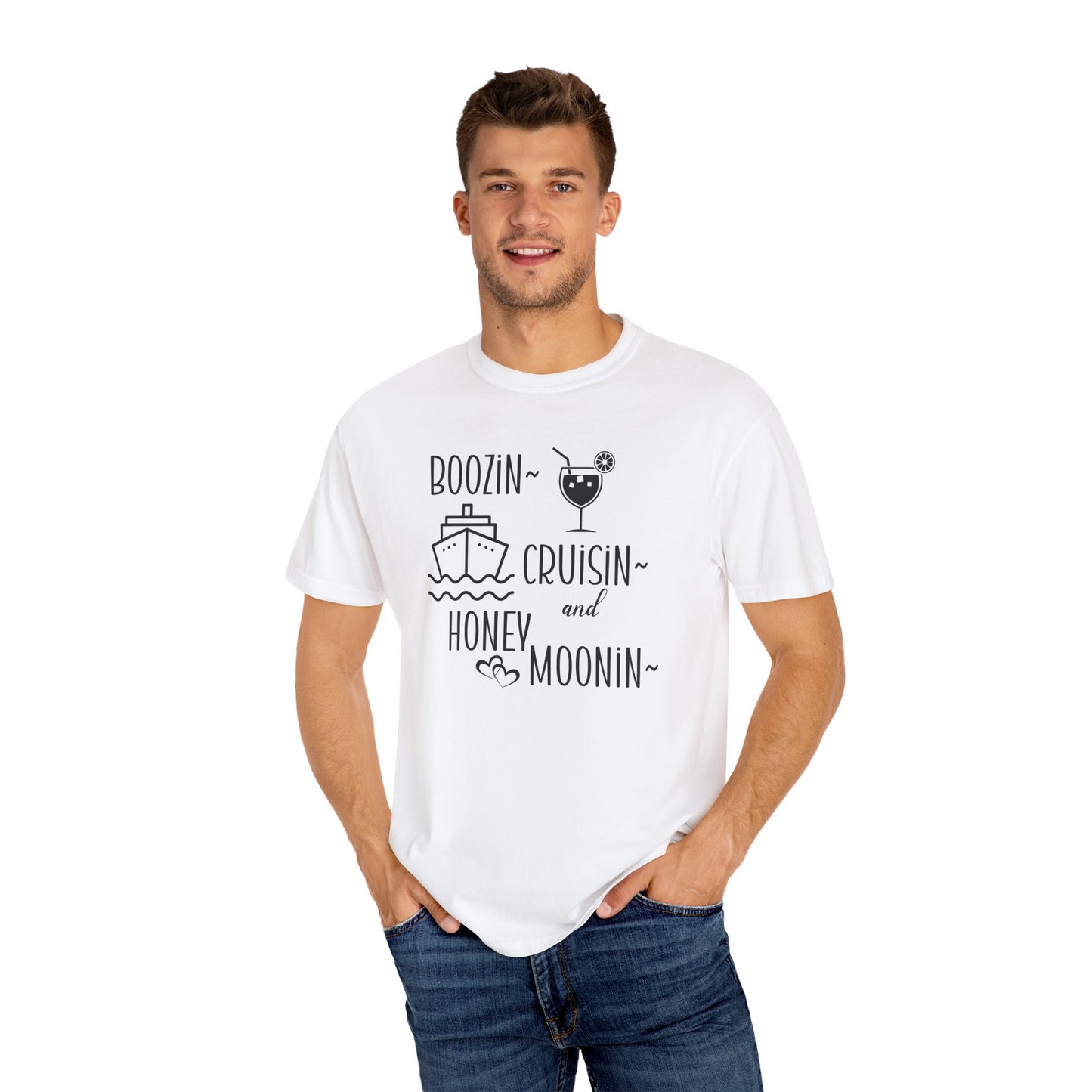 Personalized Honeymoon Cruise Shirts, Matching Couples Shirts, Just Married Shirts, Husband and Wife Tee Shirts, Bride and Groom Shirts