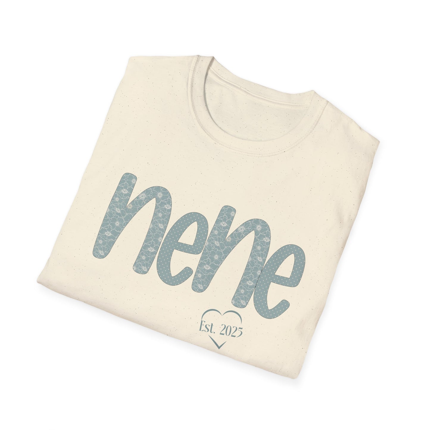Custom Nene Est Shirt, Nene Floral Tee, Birthday Gift for Nene,  Gift For Mom, Gender Reveal Shirt, Gift from Grandkids, New Nene Gift
